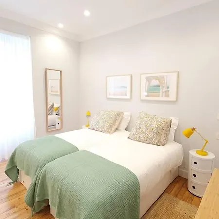 Lovely Zurriola Beach Apartment. Gros. Апартаменты *